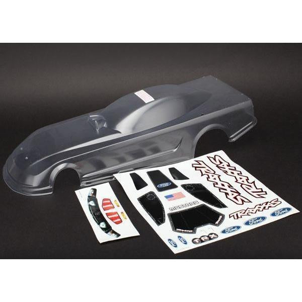 6911 Body Ford Mustang clear requires painting (clear,-requires-painting - Swasey's Hardware & Hobbies
