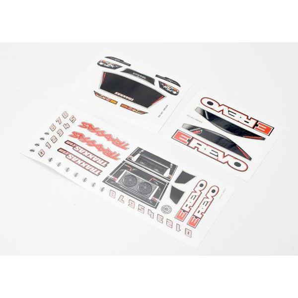 7114 Decal Sheets, 1/16 E-Revo