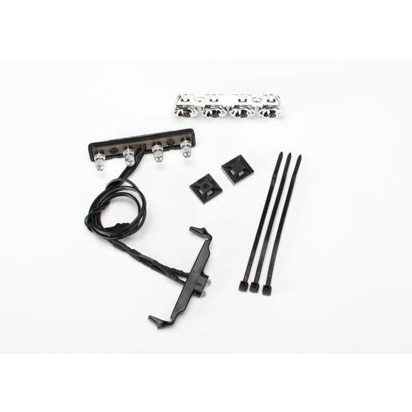 7287 Led Lightbar Roof Chrome Light Harness Clear Red Wire Tie Mount Wire Tie Requires Power (Chrome)/-Light-Harness-(4