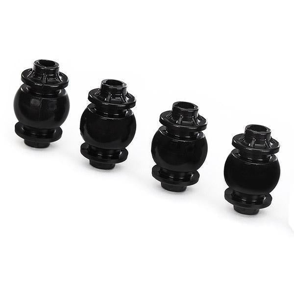 7972 Damper balls, anti-vibration, gimbal (4) (yellow dot)/ camera mount (4) - Swasey's Hardware & Hobbies