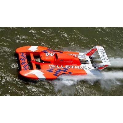 Custom Built Dave Wilwock U-16 Pro Boat RC Miss Ellstrom Elam Plus Hydroplane RT
