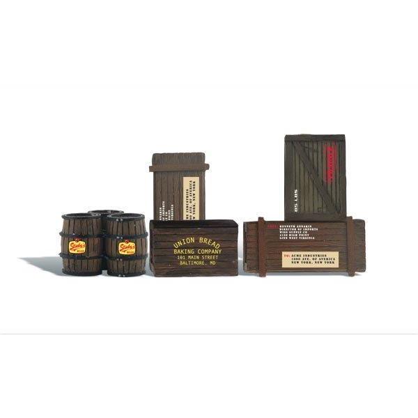 A2564 G Wooden Crates and Barrels
