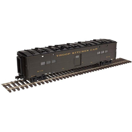 O Scale Atlas 3008705-2 Troop Kitchen #K-207 2 Rail