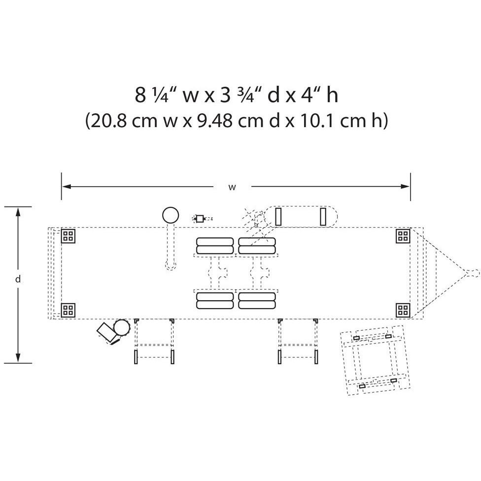 BR5862 O Built-Up Double Decker Trailer