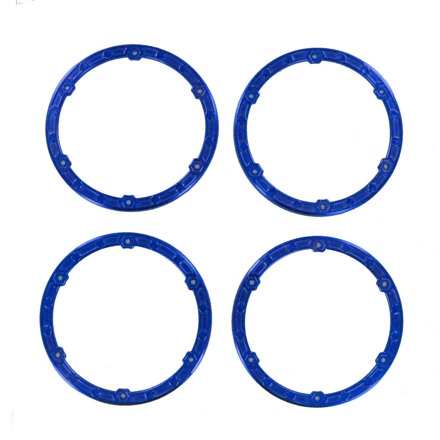 BS810-068B Bead Lock Rings, Blue