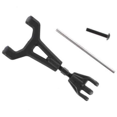 BS910-007 Plastic Front/Rear Upper Suspension Arm, Inner Hinge Pin, Outer Hinge Screw (2pcs ea.)