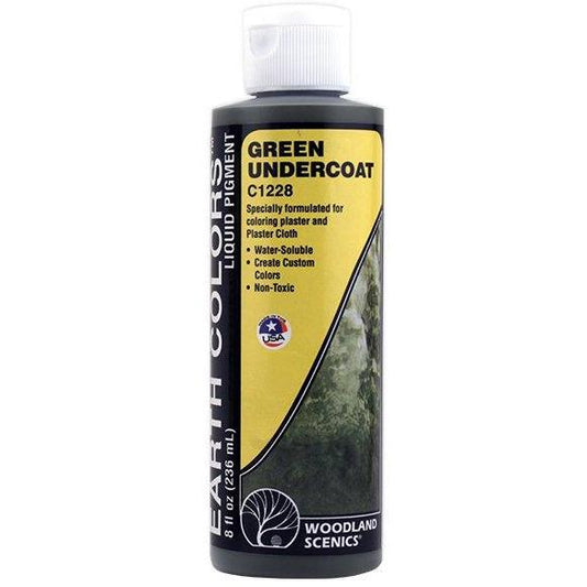 C1228 Earth Color Undercoat, Green/8oz