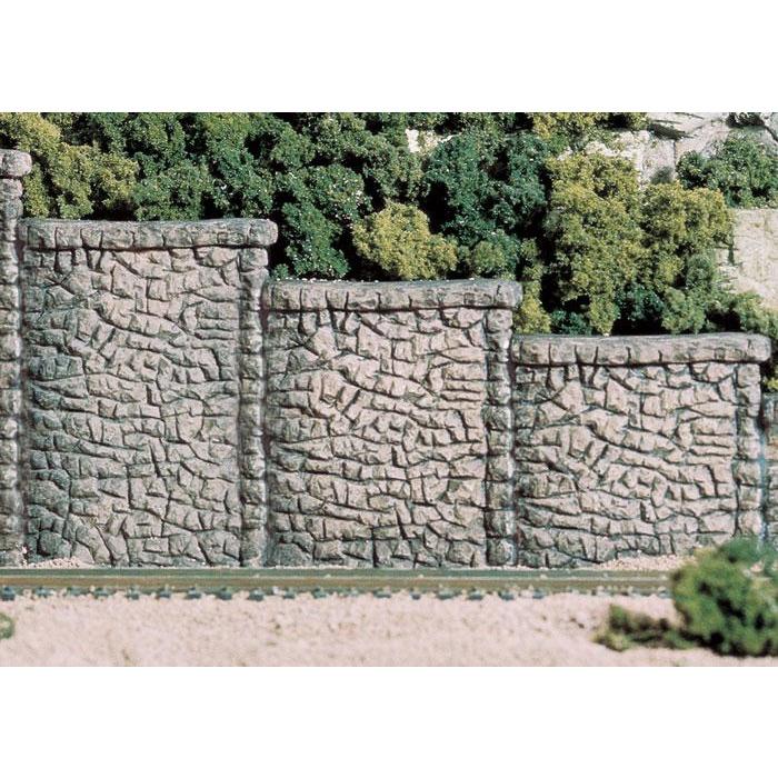 C1261 HO Retaining Wall, Random Stone (3)
