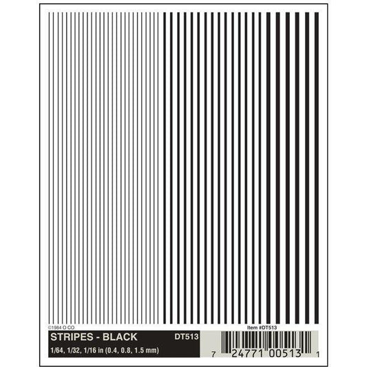 DT513 Stripes, Black