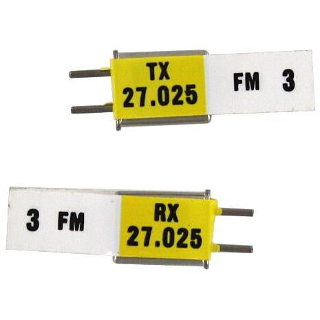 E121 Crystals(TX and RX) 27Mhz