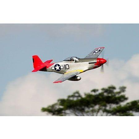 FMM008PRT P-51D, Red Tail, V8, PNP, 1450mm