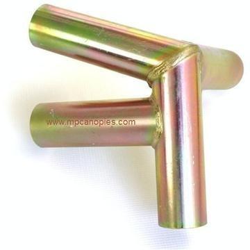 FITTING 1-5/8" P4J2 Medium Peak 110 degree 4/12 Right Corner with Truss