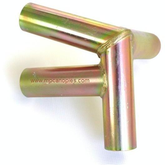 FITTING 1-3/8" P4J2 Medium Peak 110 degree 4/12 Right Corner with Truss