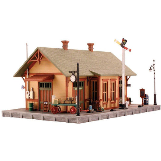 PF5187 HO KIT Woodland Station