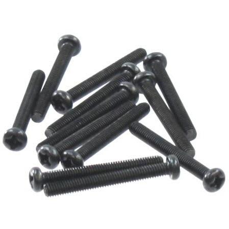 S065 Round Head Screw 2.5*12mm 12 PCS