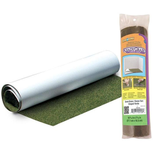 SP4158 Scene-A-Rama RG Grass Sheet, Grn 7 5/16"x10 9/16"