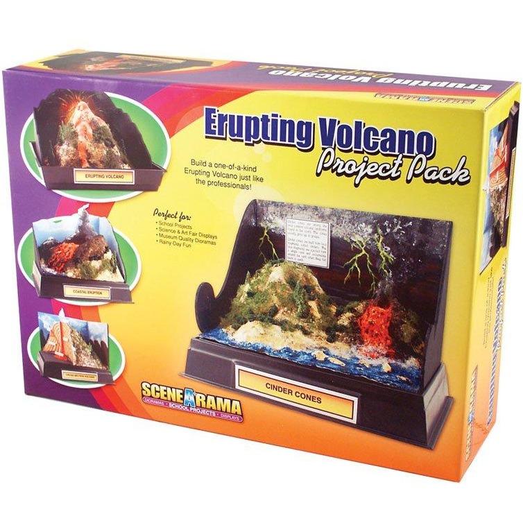 SP4281 Scene-A-Rama Erupting Volcano Project Pack
