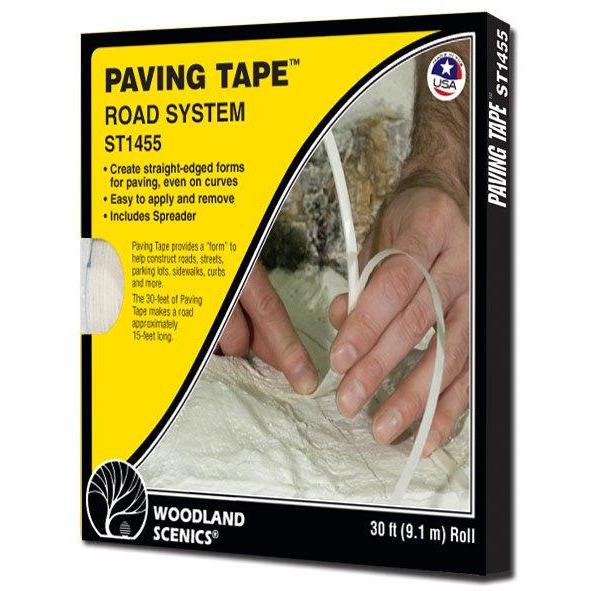 ST1455 Woodland Scenics Paving Tape 1/4 in x 30 ft