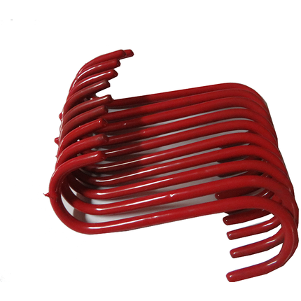 S-HOOK RED 10PC