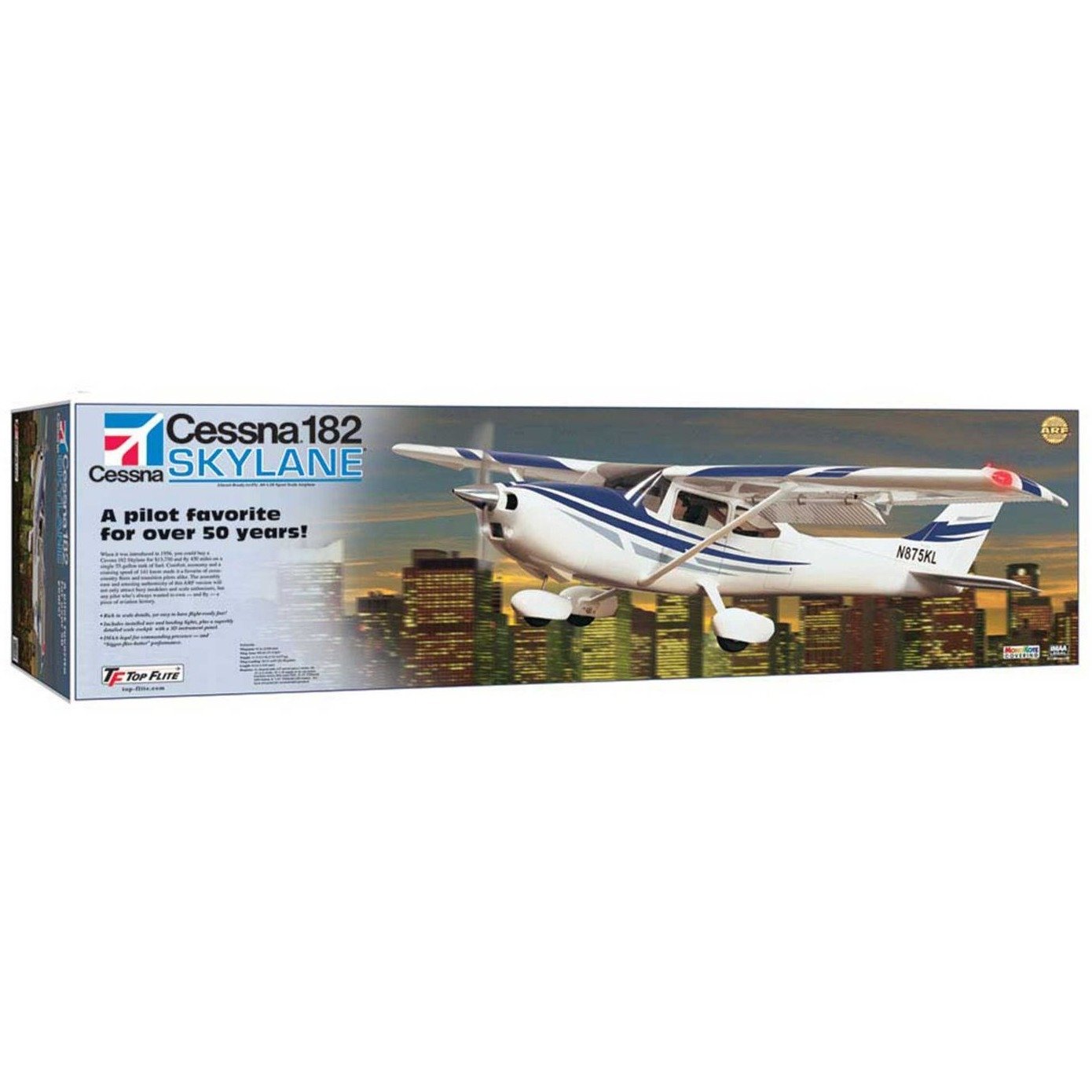 TOPA0906 Cessna 182 Skylane .60-.91 GP/EP ARF 81"