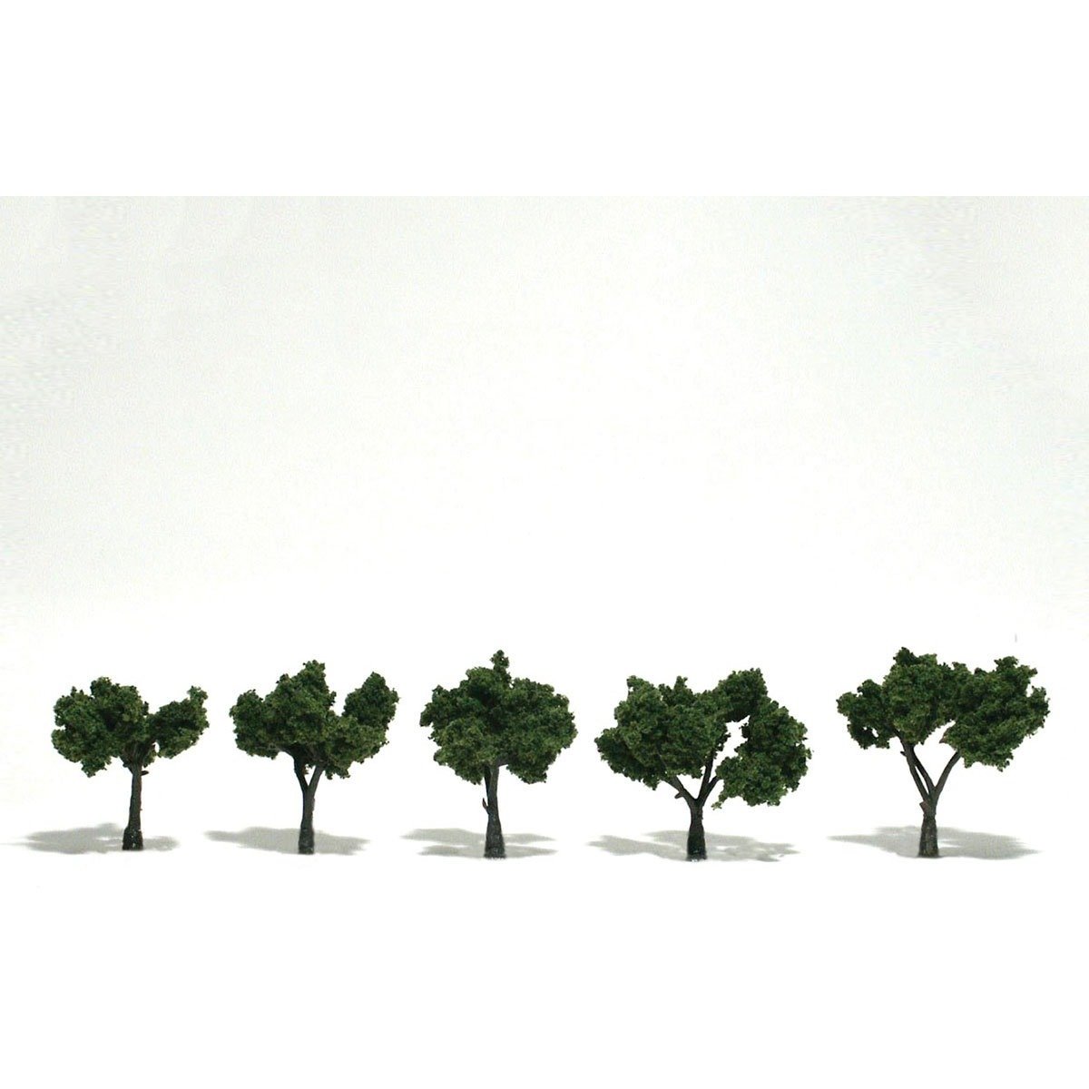 TR1502 Ready-Made Tree, Medium Green 1.25-2" (5)