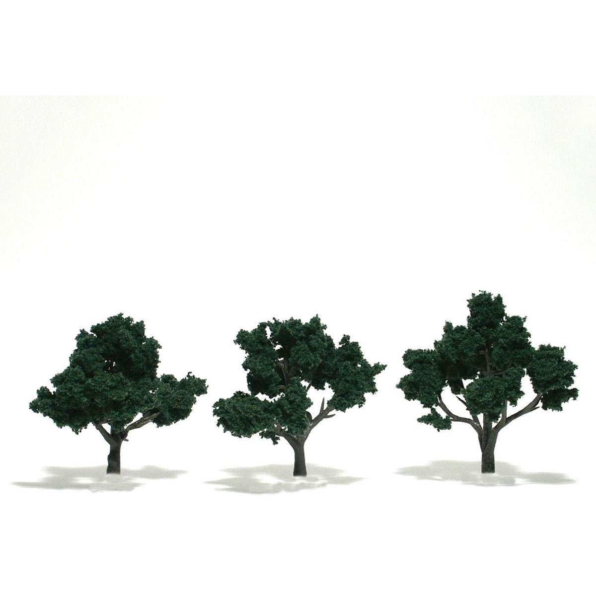 TR1508 Ready-Made Tree, Dark Green 3-4" (3)