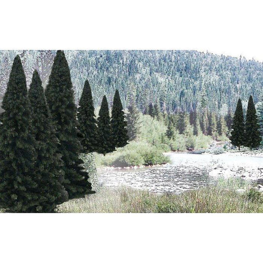 TR1585 Ready Made Trees Value Pack, Evergreen 2-4" (18)