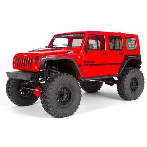 Axial SCX10 II "2017 Jeep Wrangler CRC Edition" RTR 4WD Rock Crawler
w/3-Channel Radio