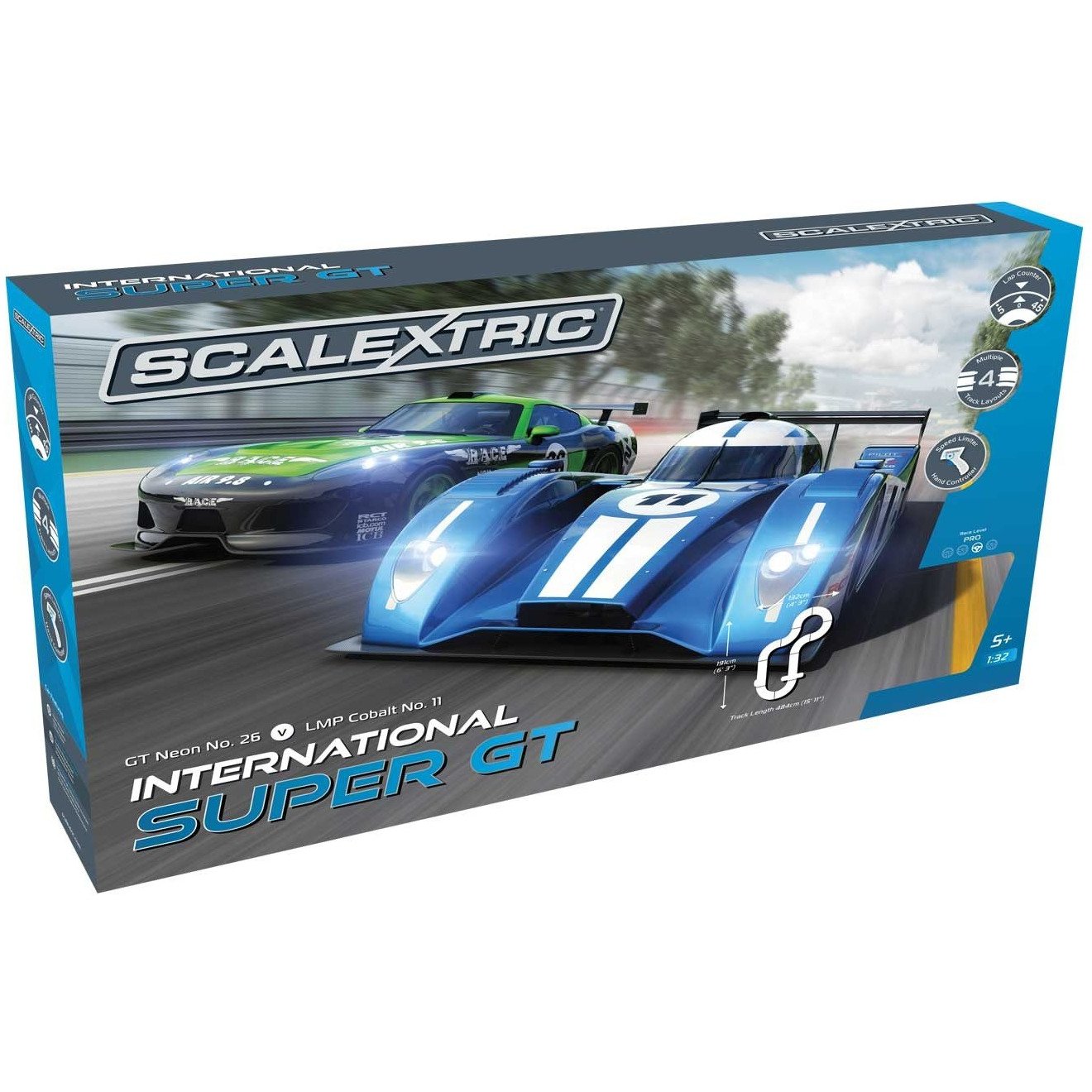 C1369T International Super GT Scalextric Set