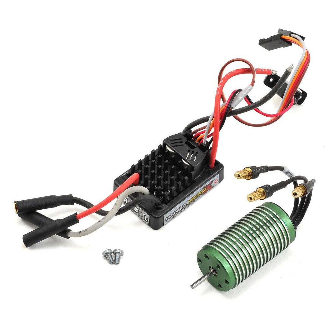 Castle Creations Mamba Micro X 1/18th Scale Brushless Combo (8200KV)