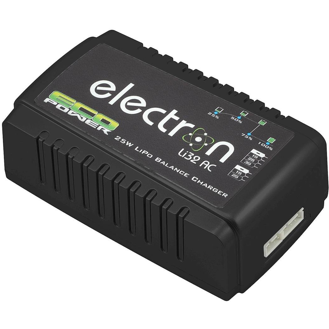 EcoPower "Electron Li32 AC" LiPo Balance Battery Charger (2-3S/2A/25W)