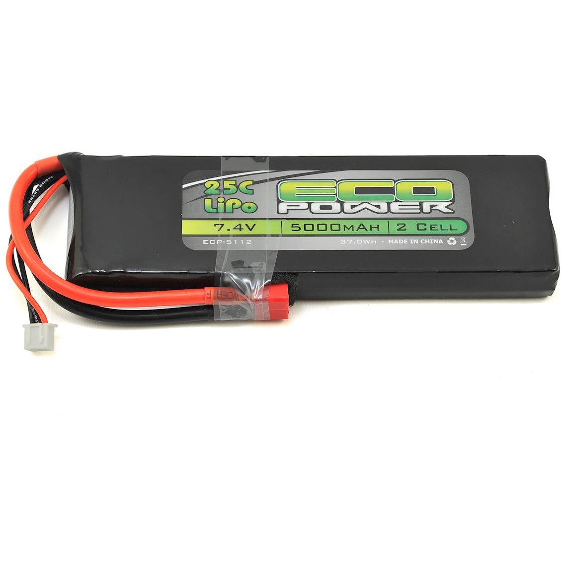 EcoPower "Electron" 2S LiPo 25C Battery (7.4V/5000mAh)