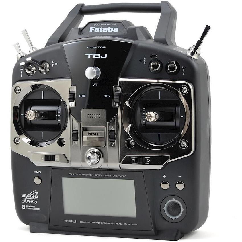 Futaba 8J 2.4GHz S-FHSS 8-Channel Airplane Radio System w/R2008SB