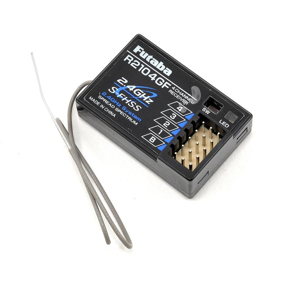 Futaba R2104GF S-FHSS High Voltage 4-Channel 2.4Ghz Receiver