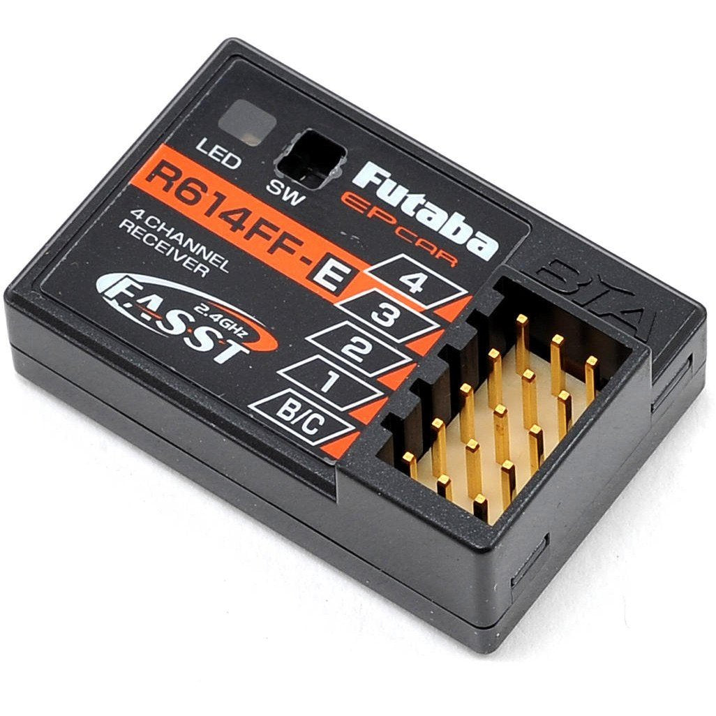 Futaba R614FF-E FASST 4-Channel 2.4Ghz Receiver