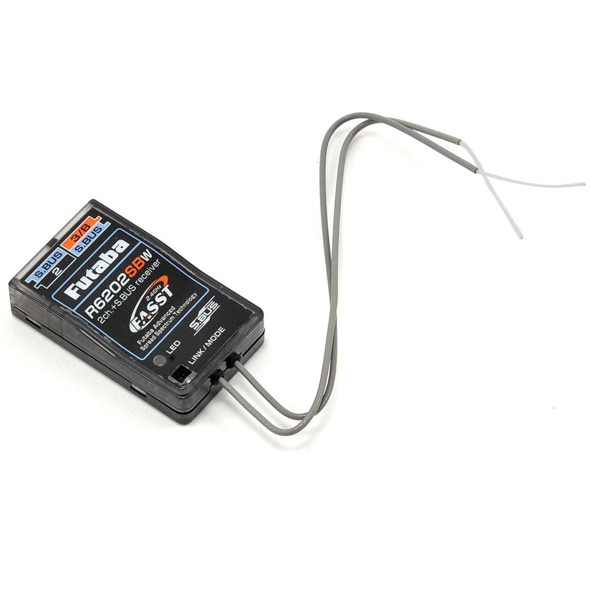 Futaba R6202SBW 3/18 Channel 2.4GHz FASST High Voltage Micro S.Bus Receiver