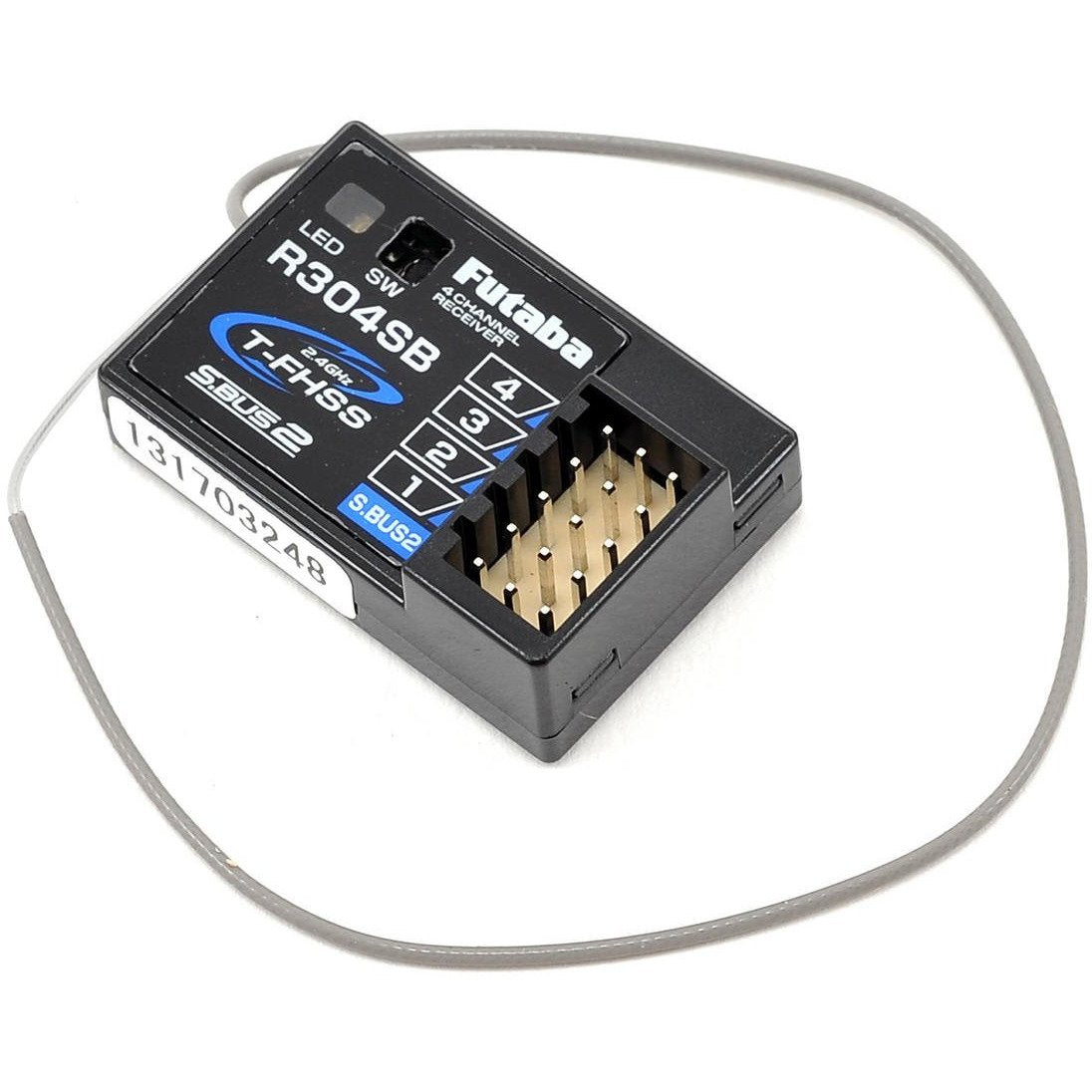 Futaba R304SB T-FHSS 4-Channel Telemetry Enabled 2.4GHz Receiver