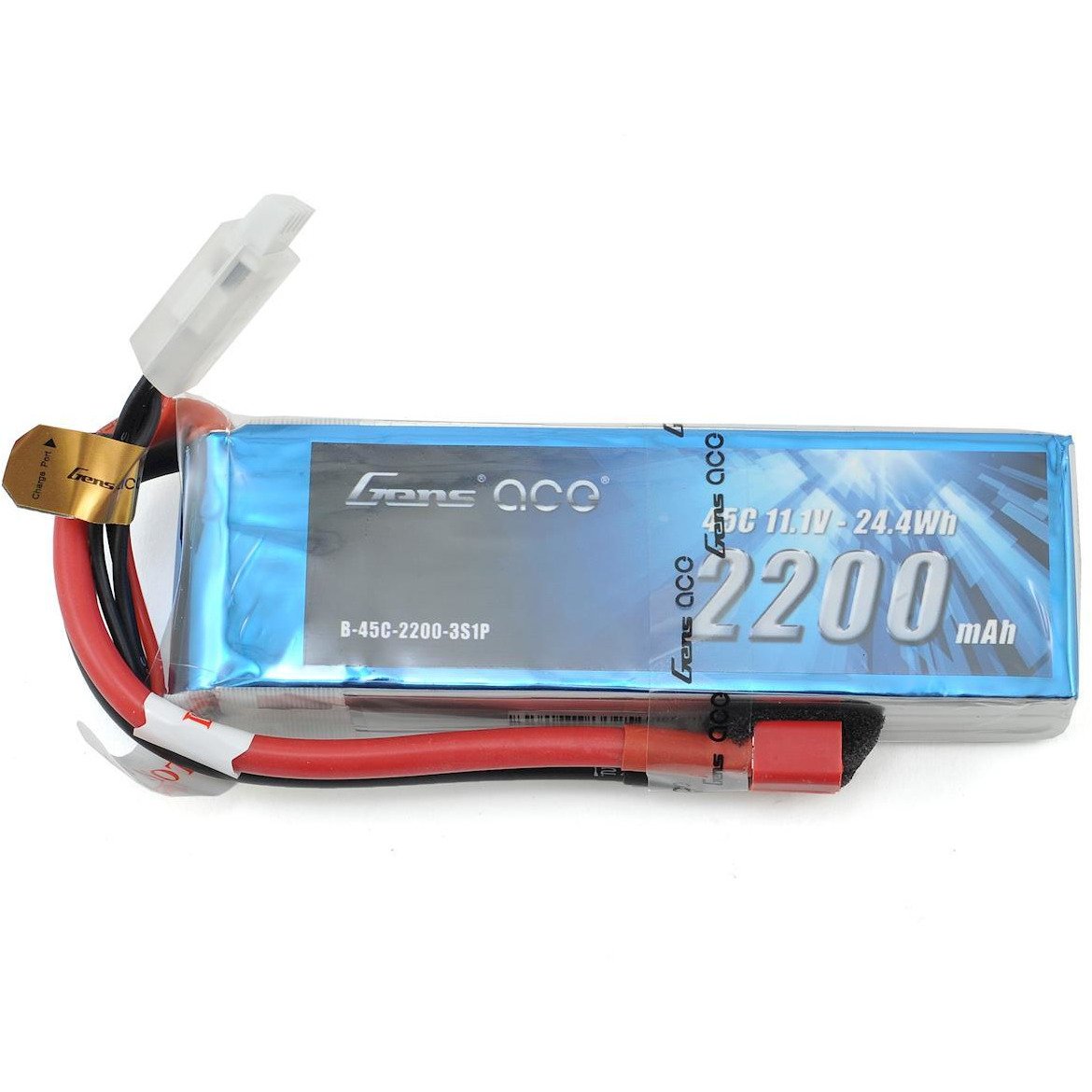 Gens Ace 3s LiPo Battery 45C (11.1V/2200mAh)