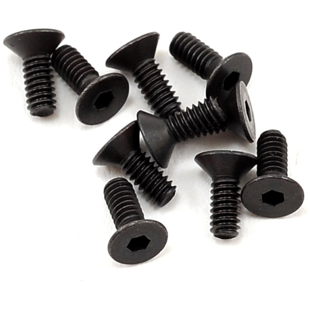 HB Racing 2x5mm Flat Head Hex Screw (10)