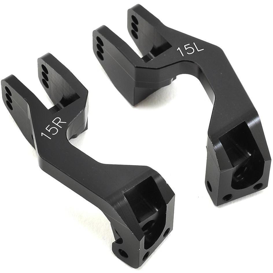 HB Racing Aluminum V2 Caster Block Set (15°)