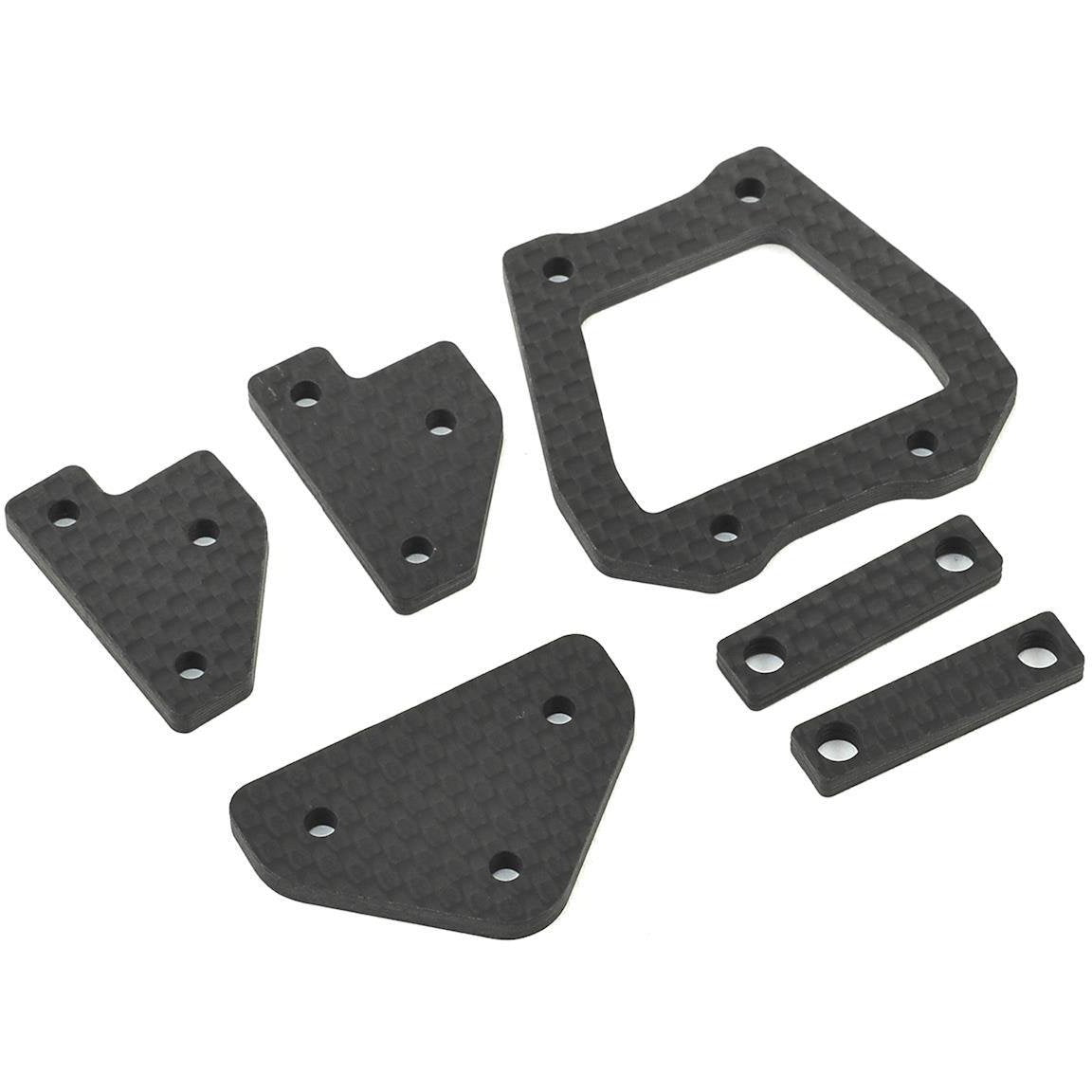 HB Racing E817/E817T Carbon Chassis Brace Set