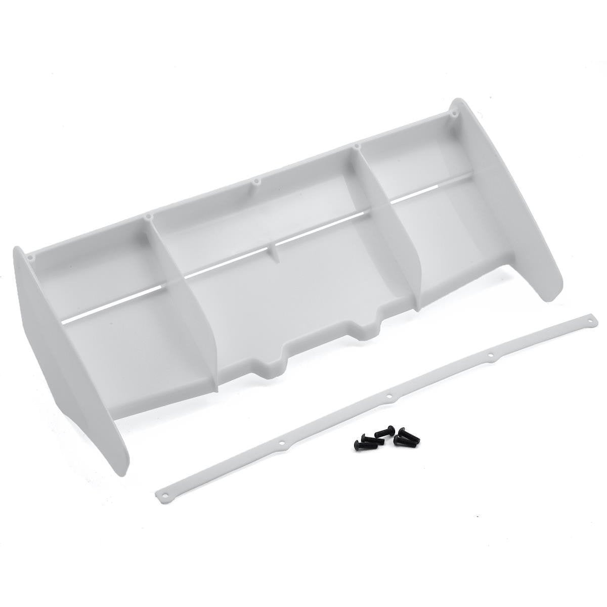 HB Racing 1/8 Rear Plastic Wing (White)