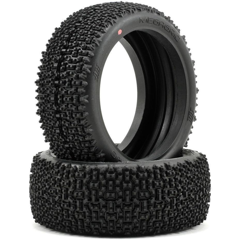 HB Racing Megagrid 1/8 Buggy Tire (2) (Pink)