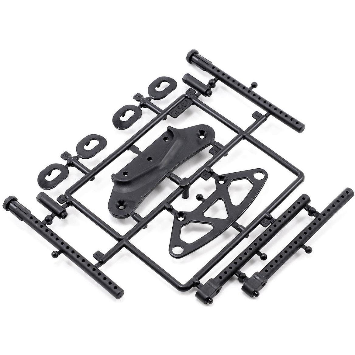 HB Racing Bumper/Body Post Set