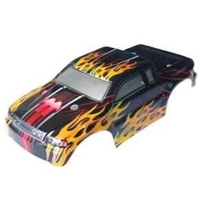 24204 Truck Body- Black+Red for Sumo RC
