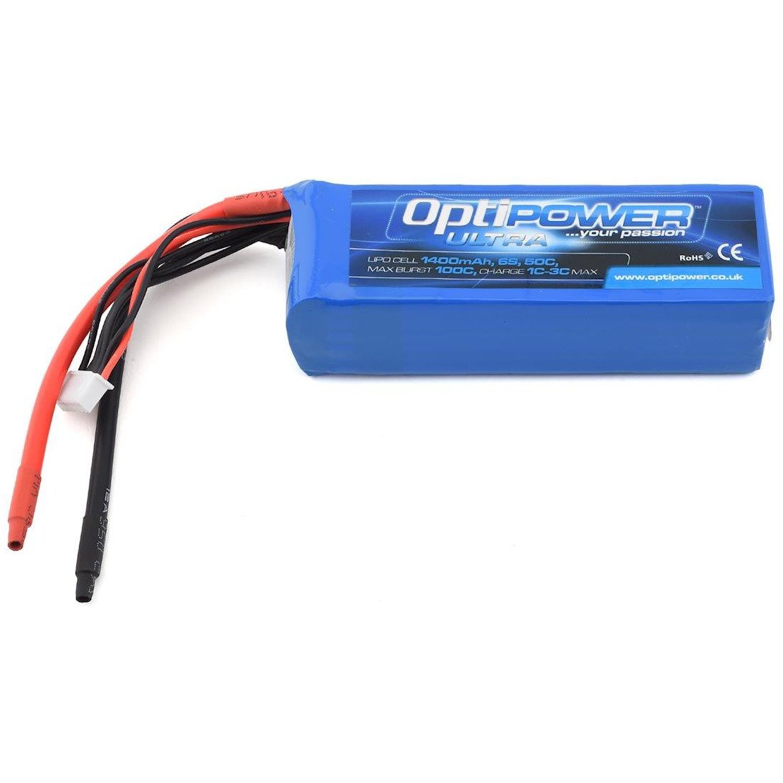 Optipower 6S 50C LiPo Battery (22.2V/1400mAh)