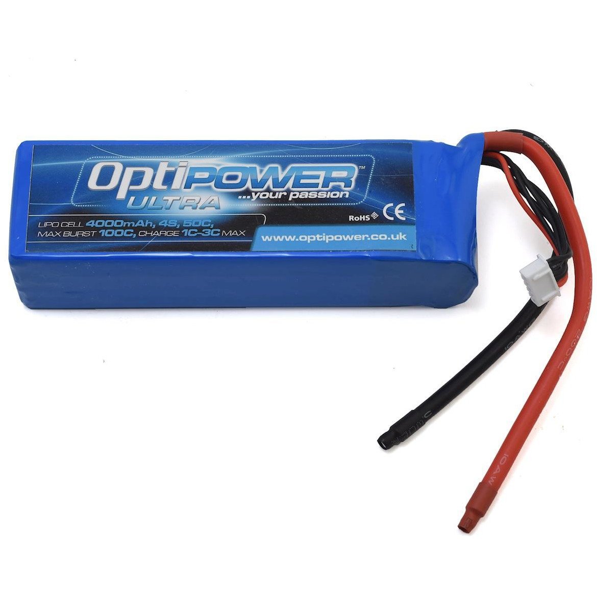 Optipower 4S 50C LiPo Battery (14.8V/4000mAh)