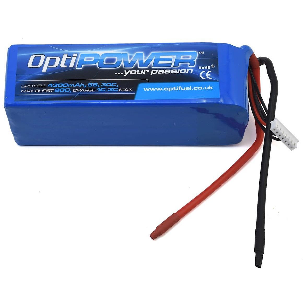 Optipower 6S 30C LiPo Battery (22.2V/4300mAh)
