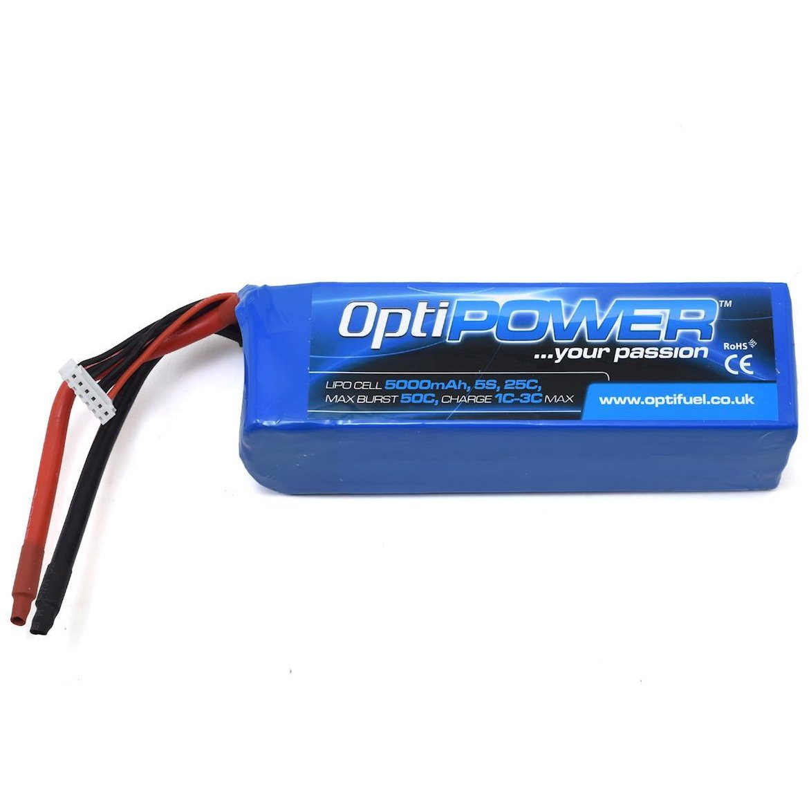Optipower 5S 25C LiPo Battery (18.5V/5000mAh)
