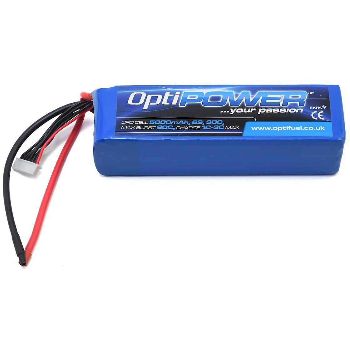 Optipower 6S 30C LiPo Battery (22.2V/5000mAh)